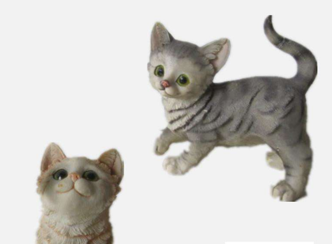 聽說擼貓可以有助于緩解老年癡呆？Q版貓咪手板模型，你值得擁有